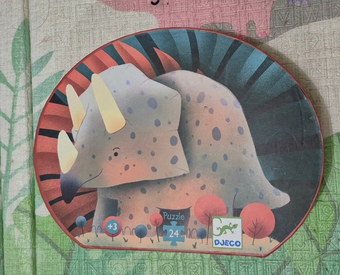 Puzzle Djeco 24 pièces - Dinosaurs - 0 à 3 ans - photo numéro 2