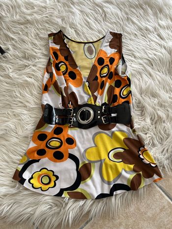 Blouse vintage sans  manches 