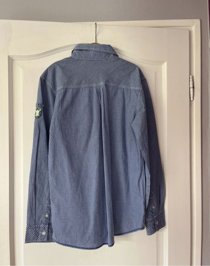 Chemise garçon 12 ans - Kiabi - Bleu chic - photo numéro 4