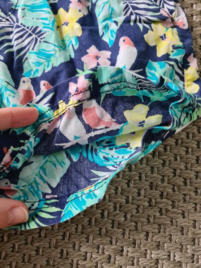 Short motif tropical fille - 5/6 ans - photo numéro 4