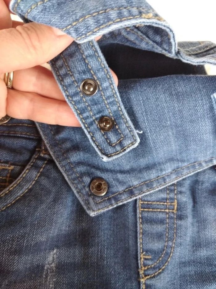 Salopette jeans Garçon 6 mois Gémo - photo numéro 11