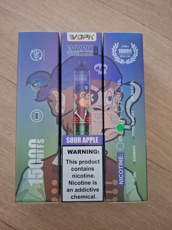 3 Vape 15 000 pomme