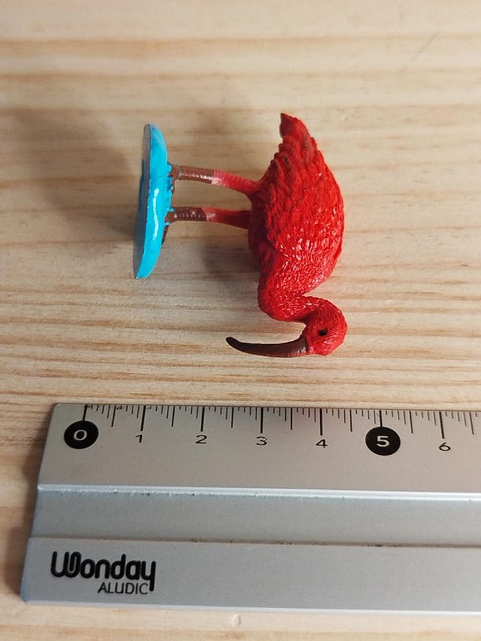 Safari Oiseau Ibis rouge Figurine animal d'Asie - photo numéro 5