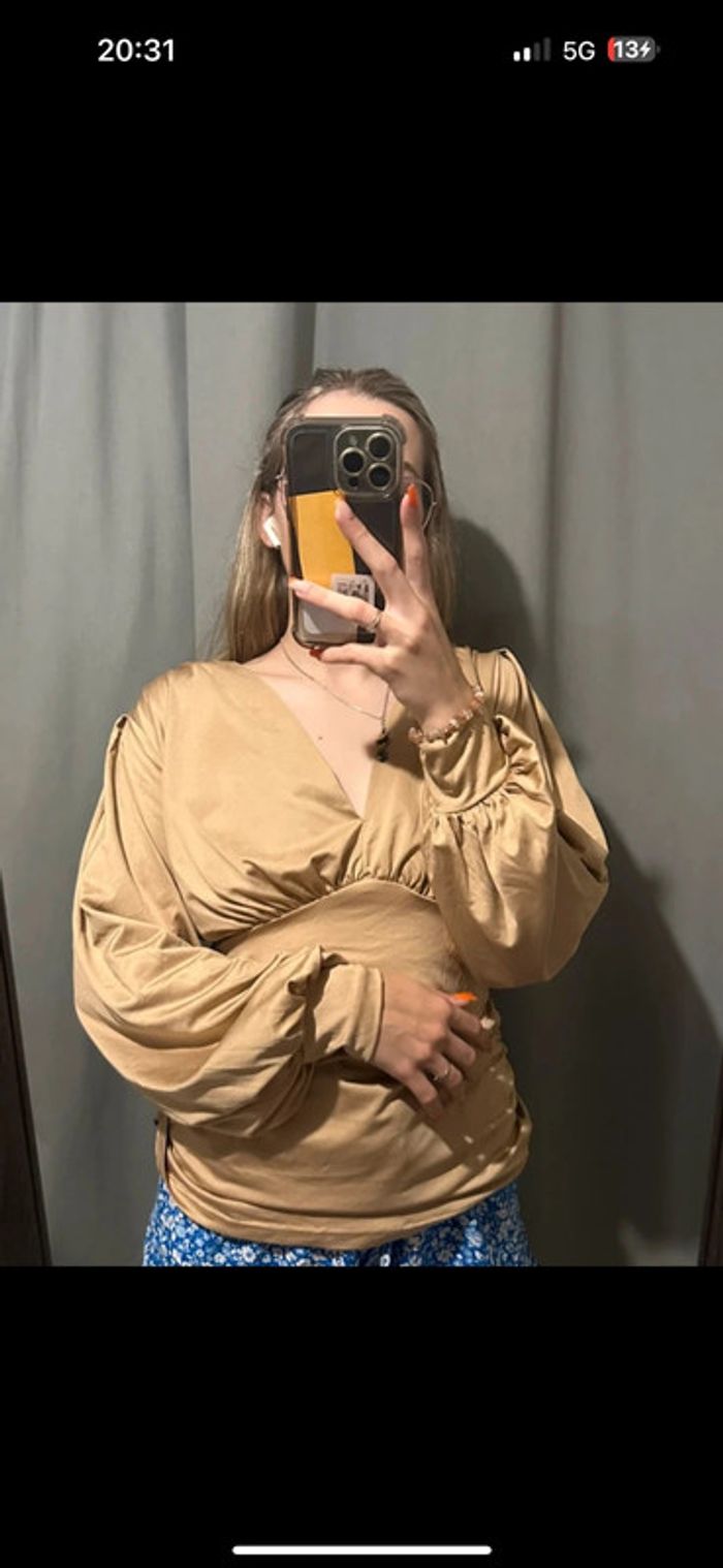 Blouse manche longue M - photo numéro 2