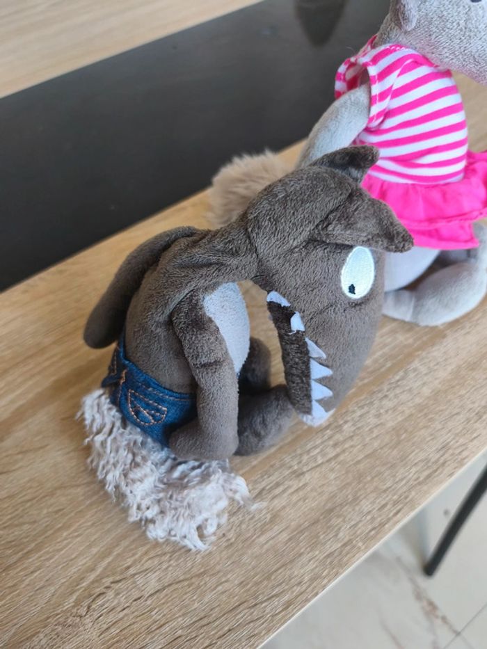 Peluches loup fille et garçon - photo numéro 5