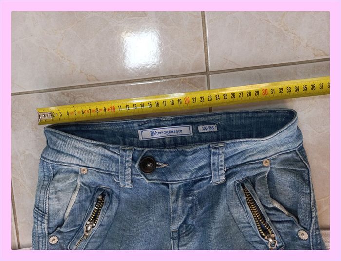 Jean taille basse S Blue Rags Denim - photo numéro 15