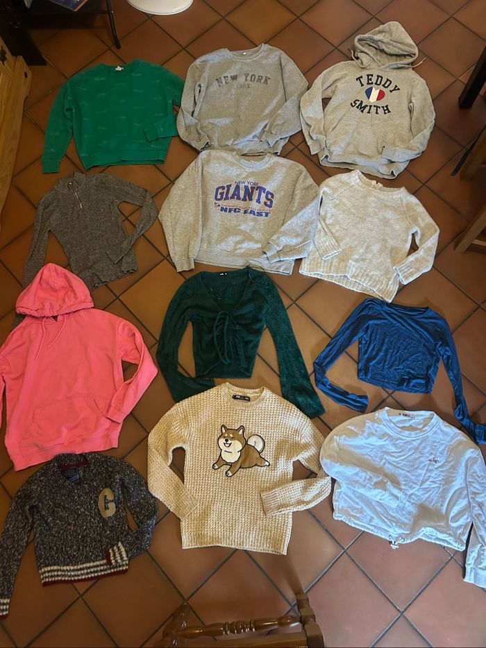 Lot pull femme
