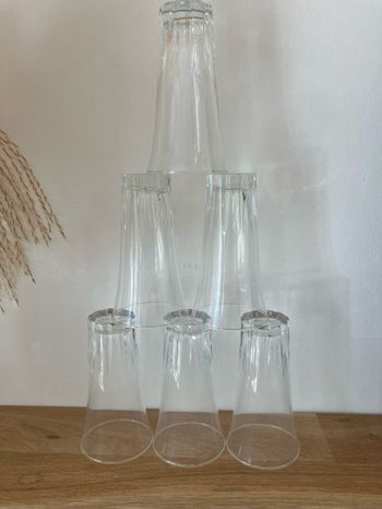 Lot de 6 verres de bar