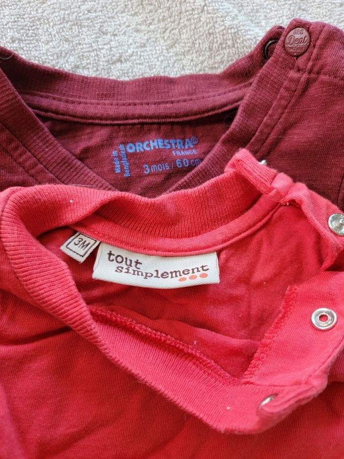 Lot de 6 tee-shirts manches courtes 3 mois garçon - photo numéro 5