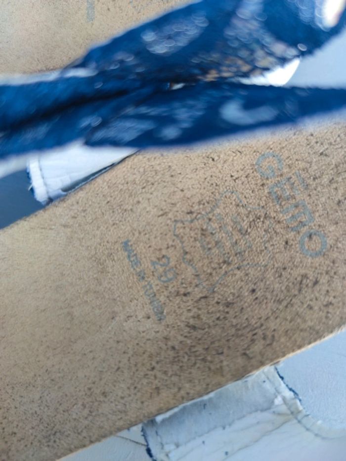 Sandales bleu marine - photo numéro 8