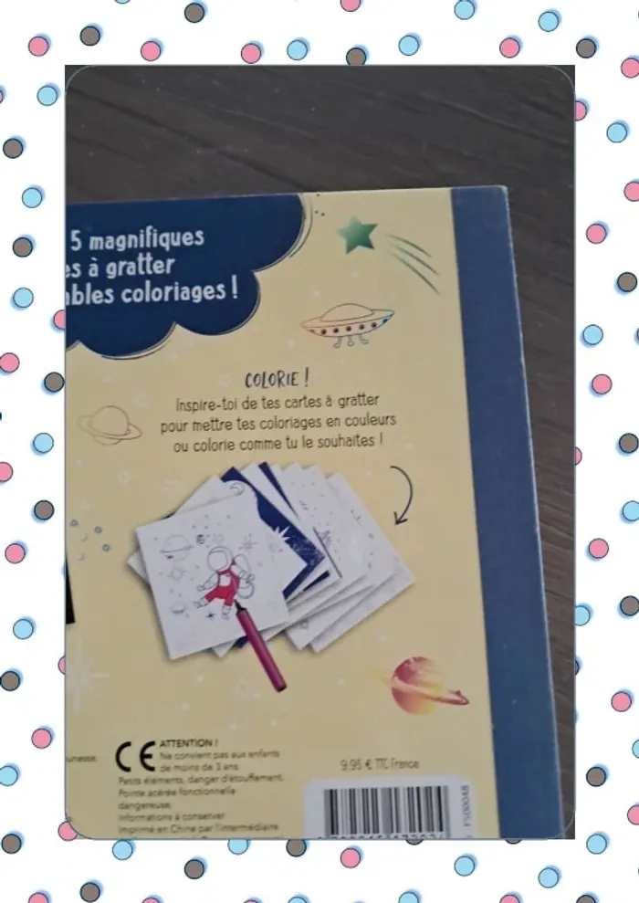 Carte à gratter coloriage - photo numéro 13