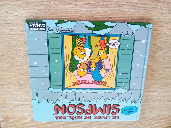 Le livre de Noël des Simspon (1992) - Bon état