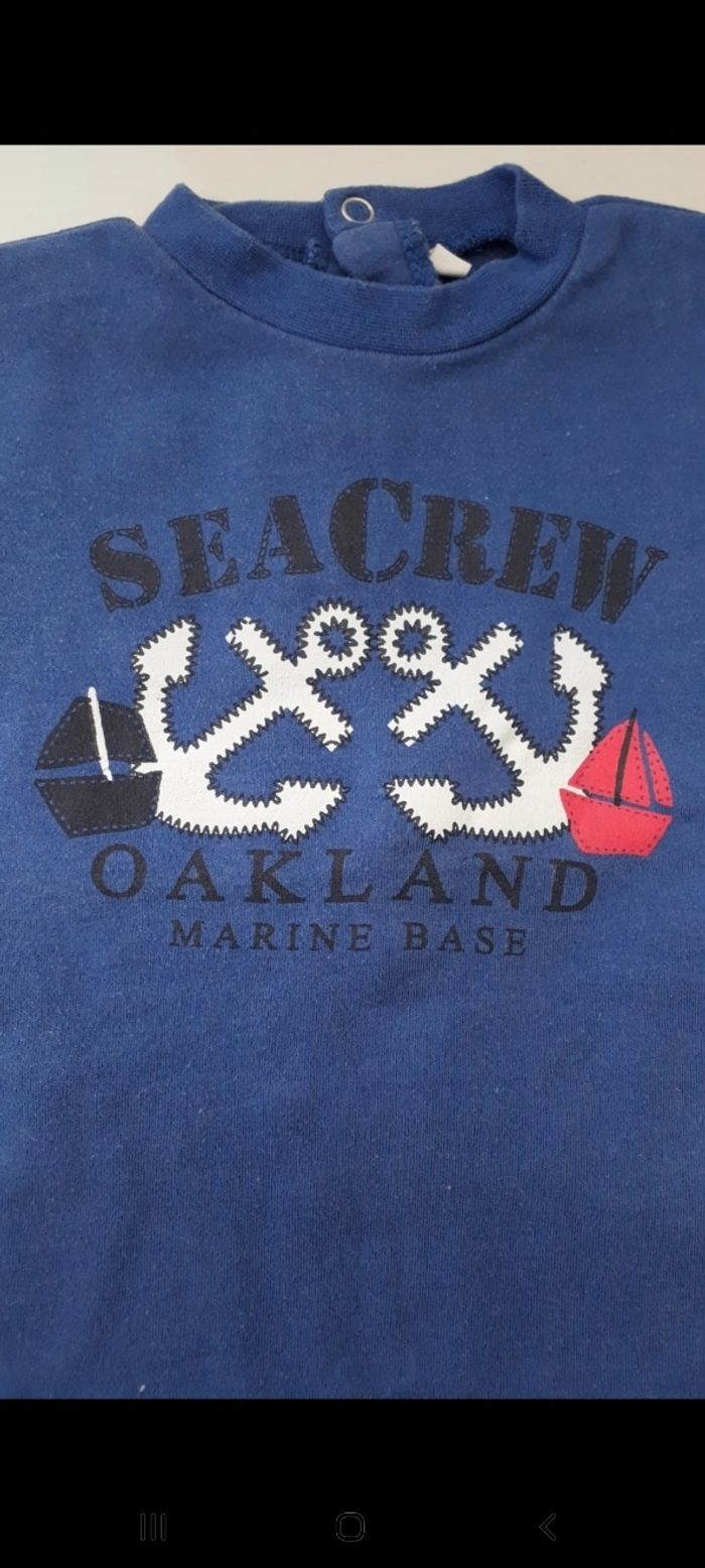 Pyjama bleu ancre - photo numéro 2