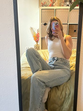 Jean bleu stradivarius