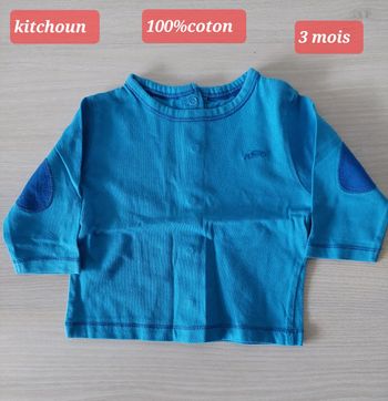 Tee-shirts manches longues garçon 3mois