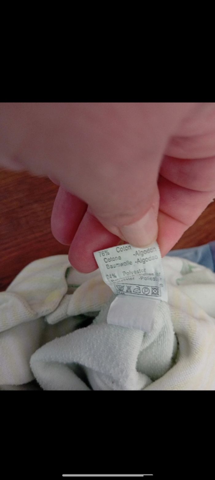 Lot de 3 pyjamas taille 6 mois - photo numéro 8