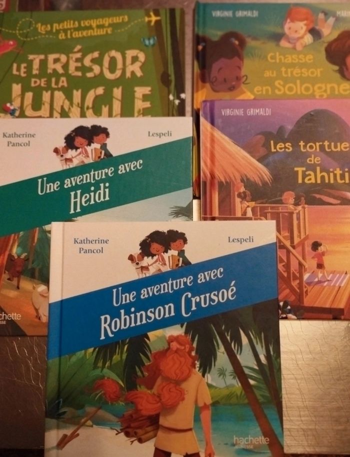 Lot 5  livres enfants hachette jeunesse