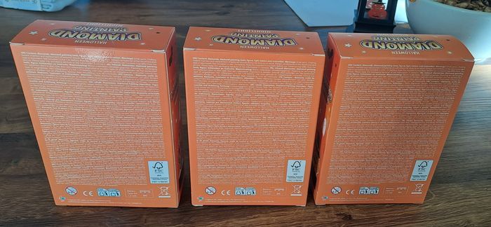 Activité manuelle enfants Halloween diamont painting nighlight - photo numéro 2