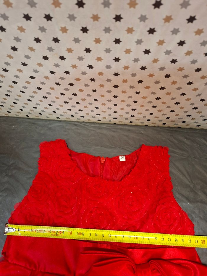 Robe rouge taille 90  de soirée, cérémonie ou fête - photo numéro 7