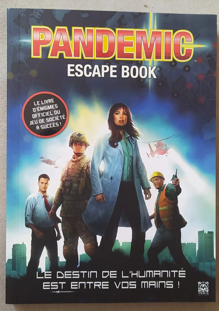 Pandemic Escape Book - Livre jeu neuf, prix ferme