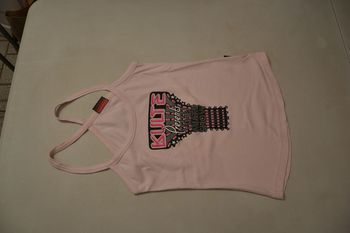 debardeur top rose pale Kulte taille S