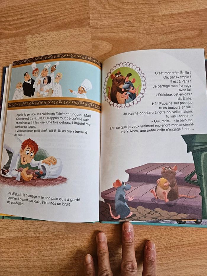 Livre disney ratatouille - photo numéro 3