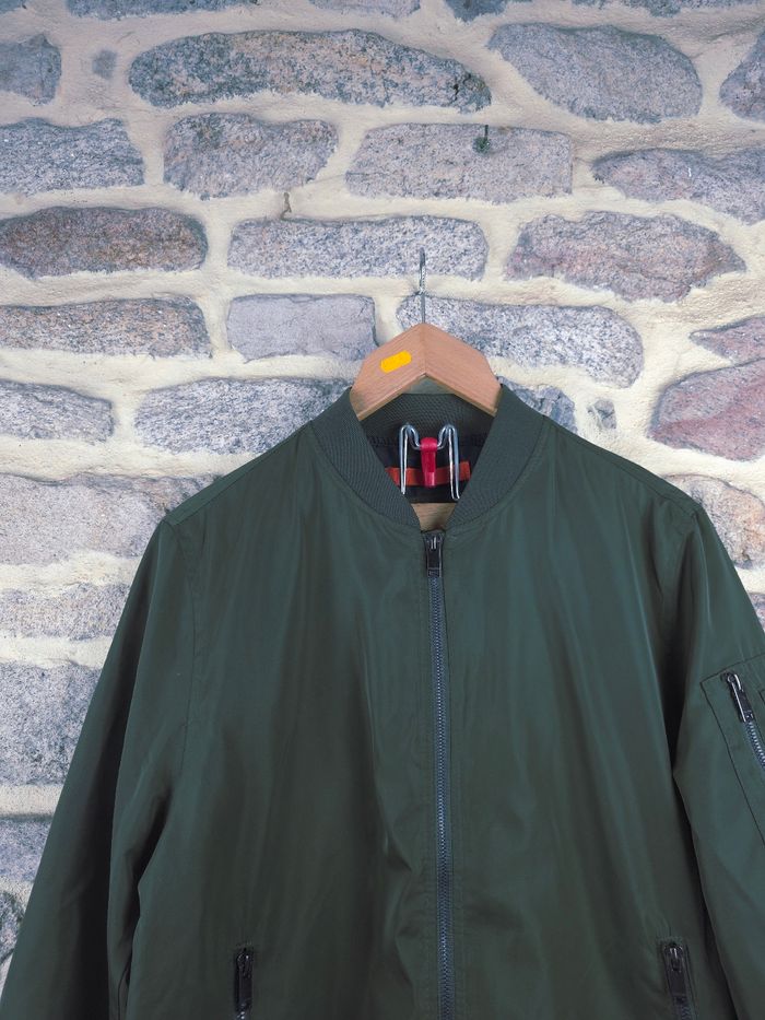 Blouson bombers kaki Homme/ Ado taille M marque Bershka 🎸 - photo numéro 7
