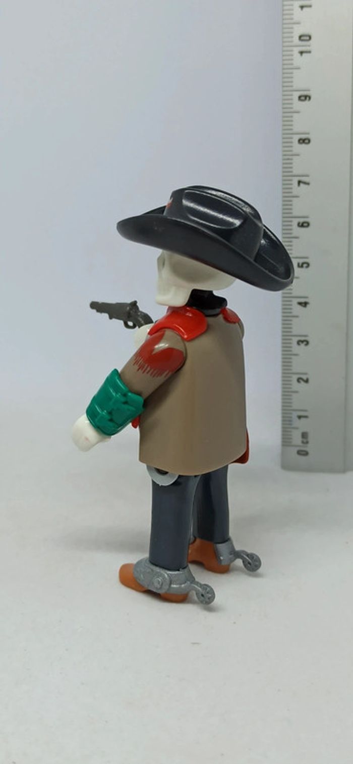 Squelette cowboy avec arme playmobil - photo numéro 4