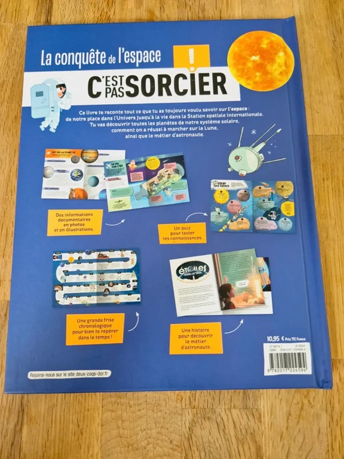 Livre C'est pas Sorcier La conquête spaciale - photo numéro 2