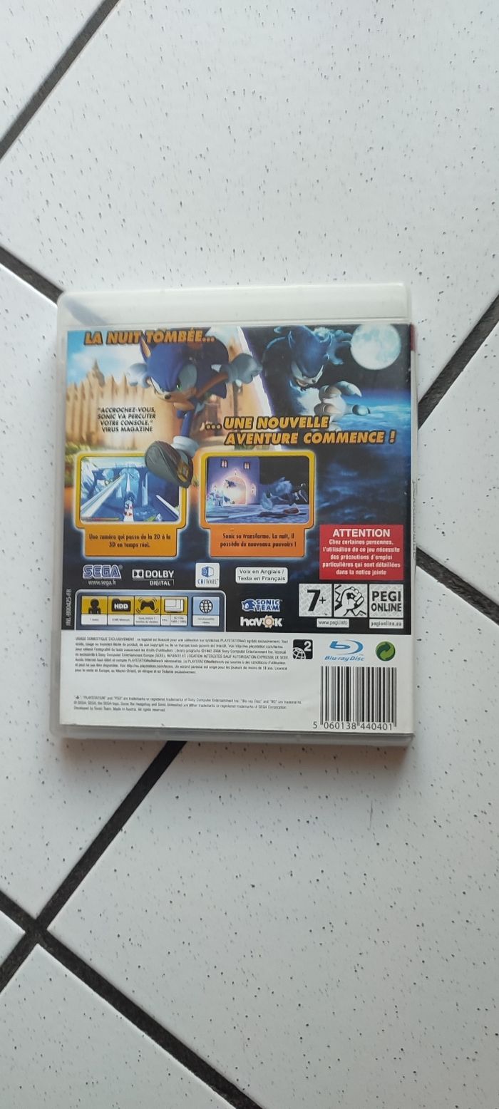 Sonic la malédiction du hérisson PS3 - photo numéro 2
