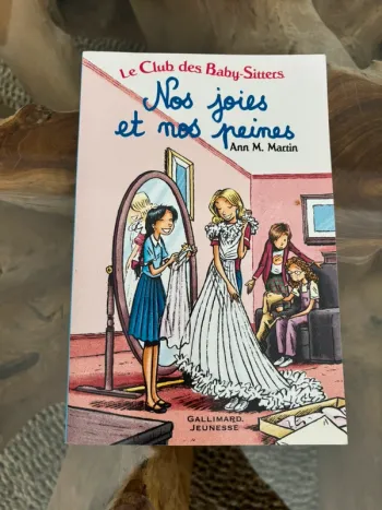 Livre Nos joies et nos peines Le club des baby sitters