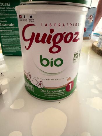 Vend lait Guigoz bio 