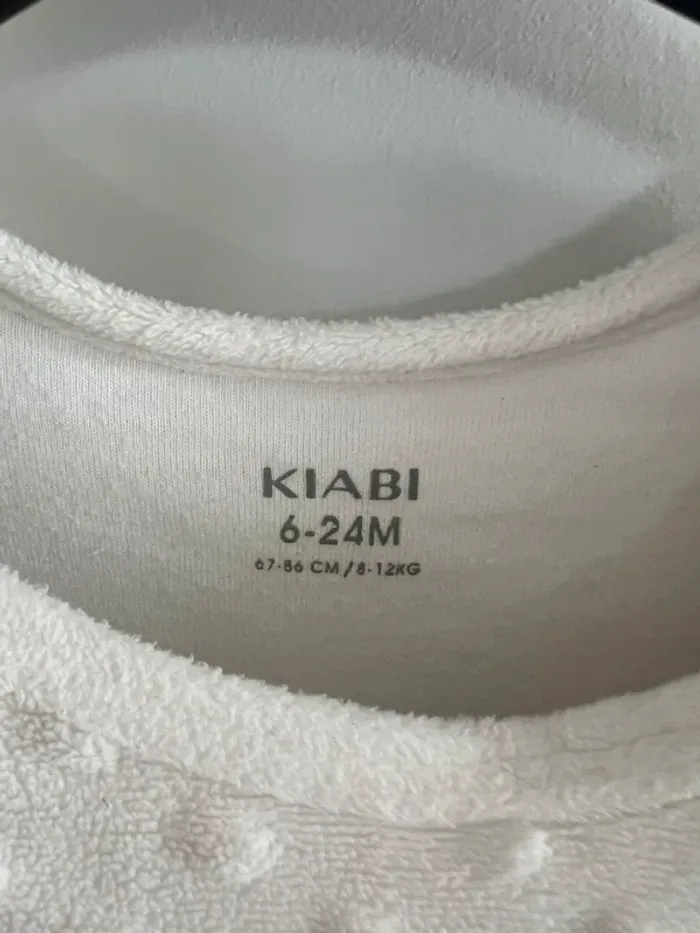 Gigoteuse kiabi blanche et doré 6-24 mois - photo numéro 9