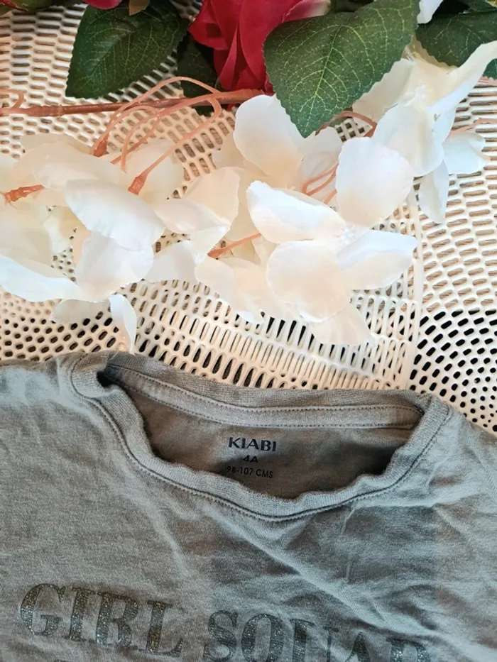 Tee shirt, taille 4 ans, marque kiabi - photo numéro 3
