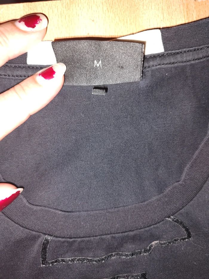 Emporio Armani tee shirt manches courtes noir taille M - photo numéro 4