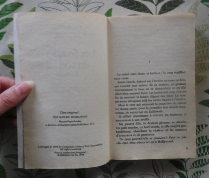 Aux frontières du réel T2 Tornade de Charles Grant Ed. J'ai Lu - photo numéro 5