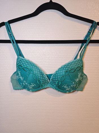 Soutien gorge Passionata vert en dentelle