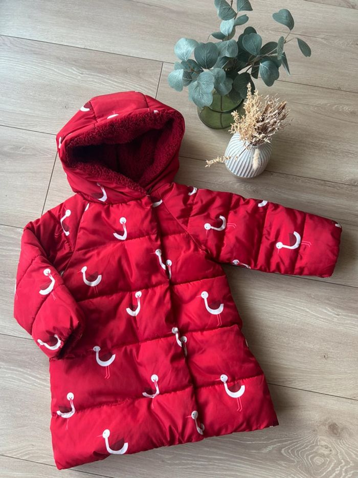 Manteau hiver fourré Jacadi 36 mois