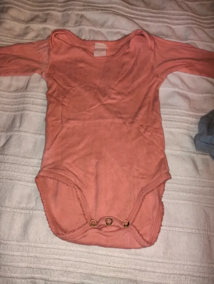Lot 3 bodies et 1 t-shirt  Petit bateau