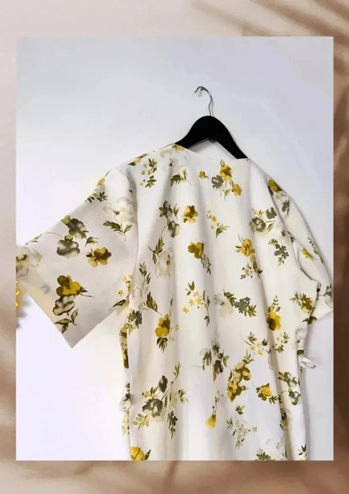 Robe fleurie Pierre Cedric Paris Vintage Taille XL/XXL - photo numéro 8