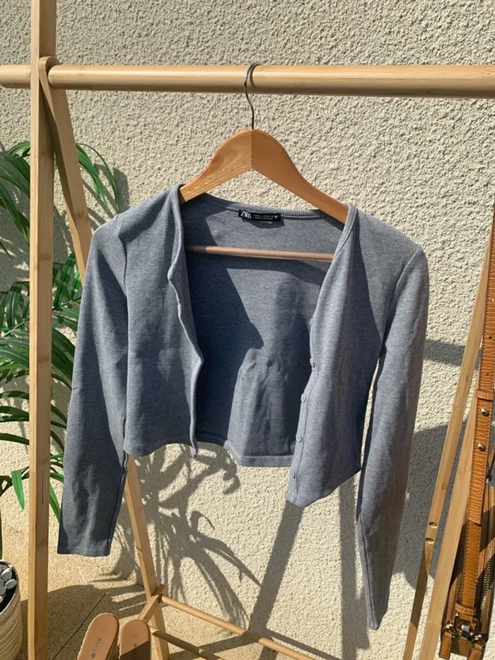 Ensemble gilet et débardeur Zara - photo numéro 5