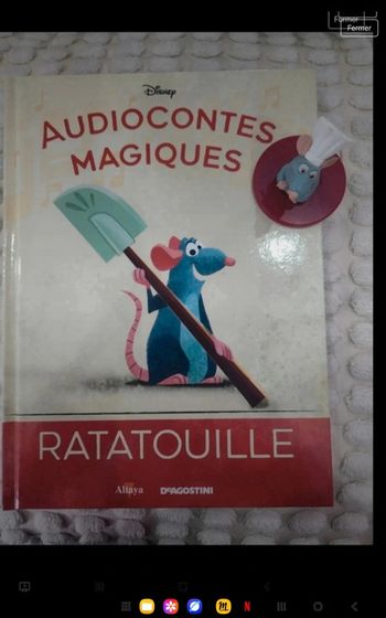 20ėme audioconte magique altaya deagostini disney audio conte compte comte magic livre& figurine
