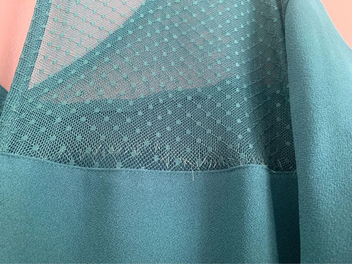 Robe verte - Taille 44 - photo numéro 6