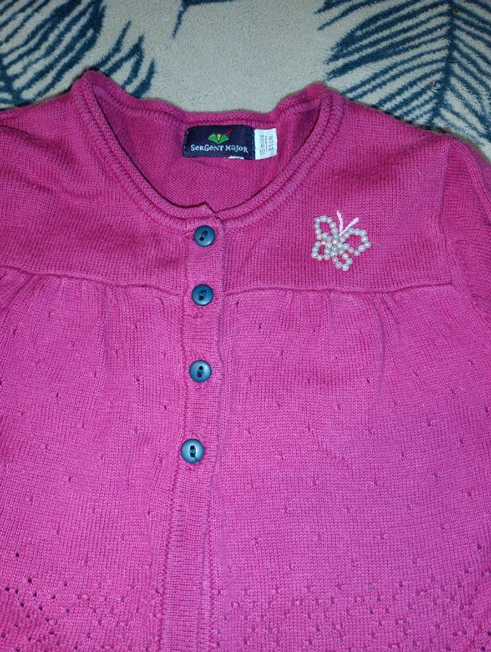 Gilet rose fuschia - photo numéro 4