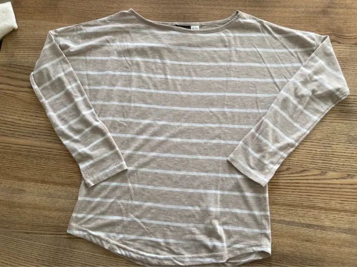 Lot 3 t shirts manche 3/4 - photo numéro 3