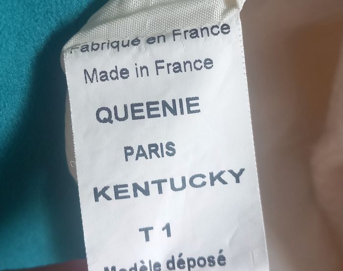 Manteau court blanc Queenie Paris made in france - photo numéro 7