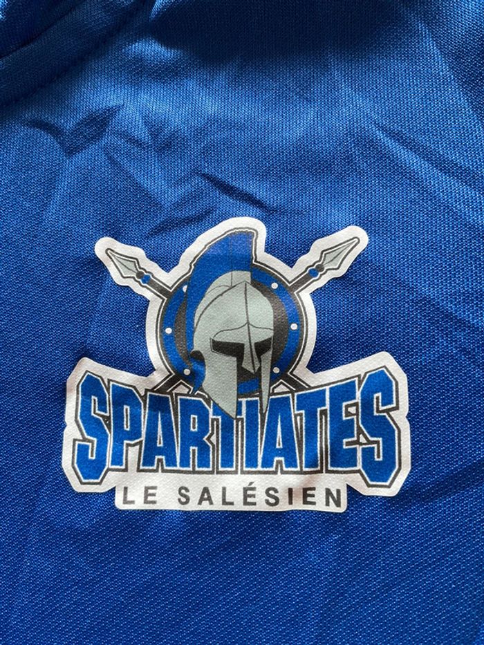 Veste de survêtement légère à capuche pour enfant Champion bleue roy taille 6/8ans 156 - photo numéro 4