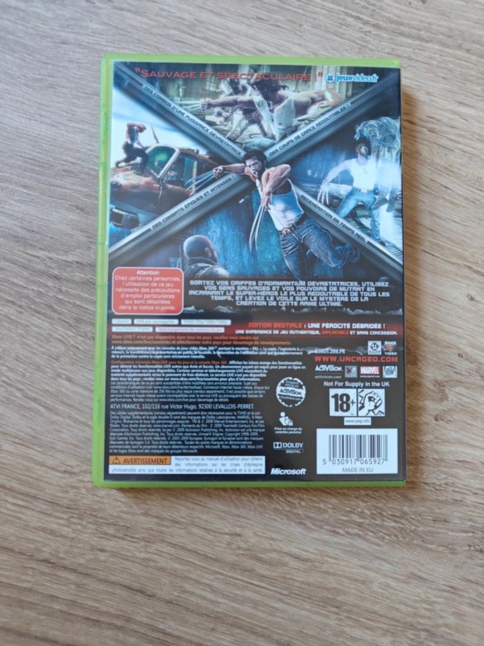 X-men Origins Wolverine Édition Bestiale Xbox 360 - photo numéro 2