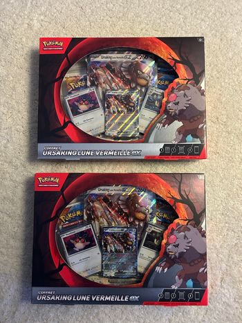 Coffret Pokémon Ursaking Lune Vermeille-Ex