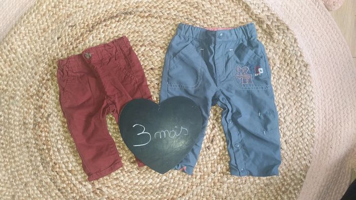 Lot 2 pantalons